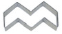 Chevron Pattern Small Cookie Cutter*