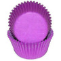 Purple Mini Cupcake Liners ( 48 pc )