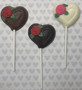 Heart with Rose Chocolate Mold Lolly