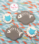 Fish and Bones Cookies