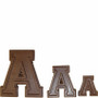 Letter A Collegiate Chocolate Mold*