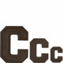 Letter C Collegiate Chocolate Mold*