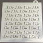 I Do Repeat Cookie Stencil*