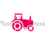 Tractor Cookie Stencil