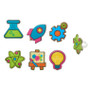 Science /Technology Asst Cake or Cupcake Topper ( 6 pc )