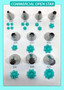 Commercial Open Star Piping Tips for Cake Decorating