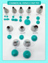 Commercial French Star Piping Tips for Cake Decorating