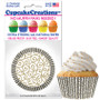 Gold Scroll Cupcake Liners ( 32 pcs )