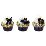 Halloween Characters Cake or Cupcake Topper ( 6 pc )