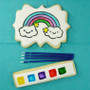 Rainbow PYO Cookie Stencil