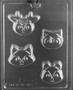 Woodland Animal Face Cookie Mold