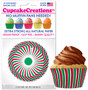 Christmas Swirl Cupcake Liners 