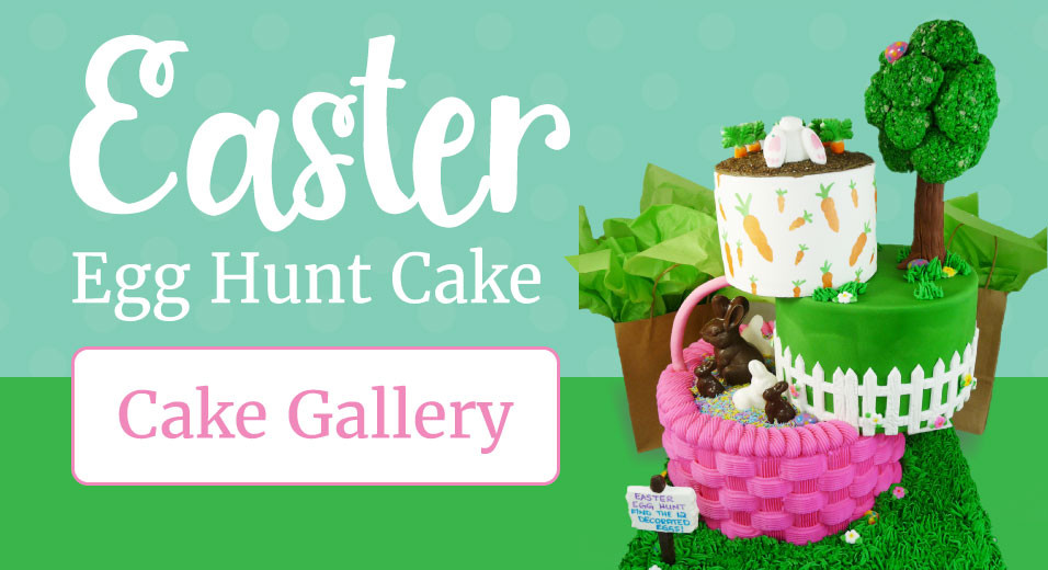 Easter Egg Hunt Cake