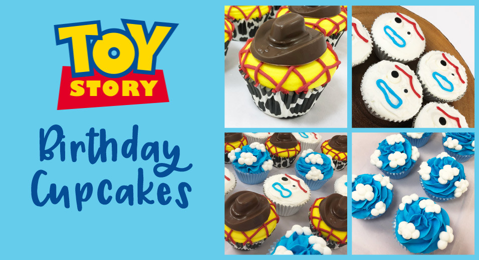 Toy Story Birthday Cupcakes