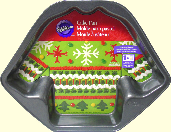 ugly sweater /Jersey cake pan