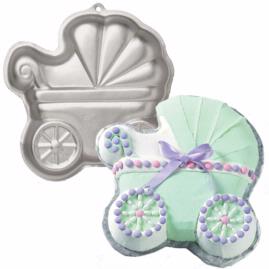 baby buggy cake pan