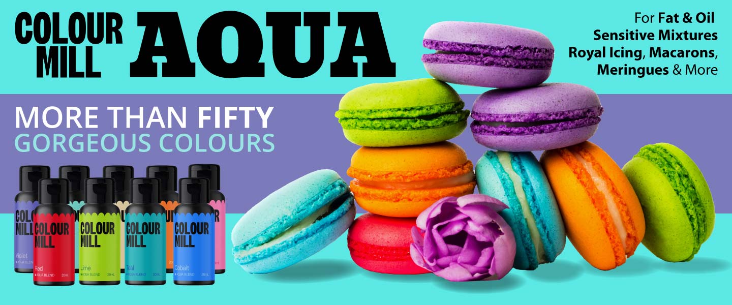 food colouring formulated for macarons, merigues, and royal icing