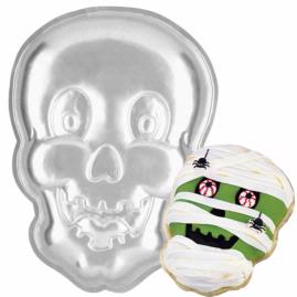 skull cake pan