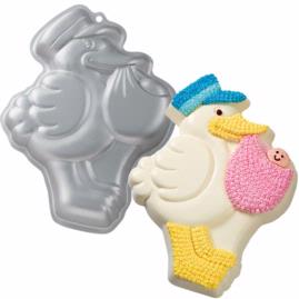 stork cake pan