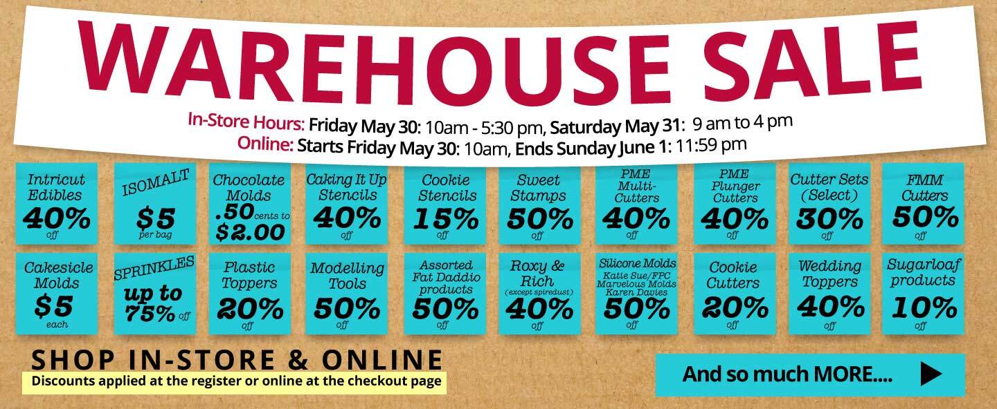 warehouse sale