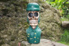 Army Soldier Skull Statue 16" - Pop Art Skull Decor | #kng2102240