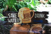 Save Water, Drink Beer Tiki Bar Sign - Beer Sign | #ksa903450