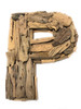 P Driftwood Letter 10" Home Decor - Rustic Accents | #lis31001p