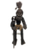 Head Hunter Primitive Warrior w/ Skull 20" - Tribal Art | #lge2400350