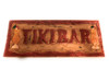 Tiki Bar Sign 16" w/ Cocktails - Hand Carved/painted | #kti7001