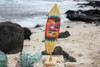Surfboard w/ Stand Sunset Design 16" - Trophy | #lea04g40