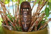 Fijian Tiki Mask 12" - 2 Deities Love & Strength | #mdr1900830