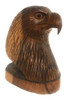 Exquisite Eagle Head 9" X 7" Bookends Hand Carved | #rta06
