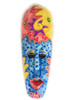 Colorful Primitive Mask 12" Zen - Tiki Primitive Art | #wib370530l
