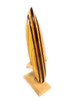 Classic Surfboard Natural w/ Vertical Stand 8" - Trophy | #wai350120n