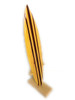 Classic Surfboard Natural w/ Vertical Stand 16" - Trophy | #wai350140n