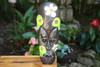 Tribal Mask 12" Floral - Primitive Art | #wib370430a