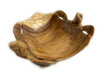 Double Turtle Wooden Bowl 8"X6"X2.5" Hand Carved Acacia | #wyu0220