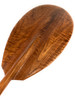 Premium Black Walnut Tiger Curls Outrigger Paddle 50" T-Handle | #koa7007