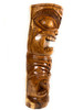 Premium  Love & Strength Thick Tiki Totem 40 inch - Deep Carving - Hawaii Museum | #yuy3807100b