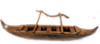 Outrigger Canoe 48 inch Tapa Carving Acacia Koa with Stand Architectural Decor | #yuy3818120