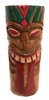 Warrior Tiki Totem 6" - Hand Carved | #dpt5330g