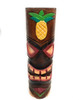 Tiki Totem 10" w/ Pineapple - Hand Carved & Painted | #dpt535825b