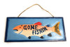 Gone Fishin' Sign 14" - Decorative Fishing Decor | #dpt520435