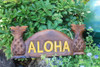 Aloha Sign w/ Pineapple 14" - Tropical Decor | #bds1201240a