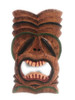 Big Kahuna Tiki Mask 8" Wall Plaque - Hand Carved | #dpt515020