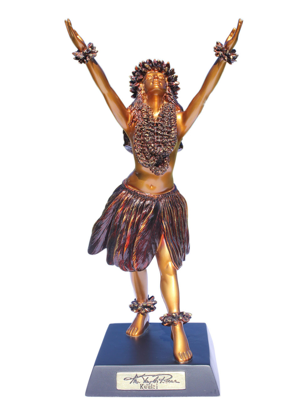 Kuulei Hawaiian Hula Dancer Statue - Kim Taylor Reece