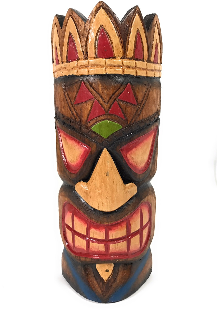 Money Tiki Mask 12" Hawaiian Decor ksa902530
