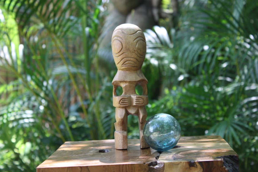 Fisherman's Good Luck Tiki Totem 8
