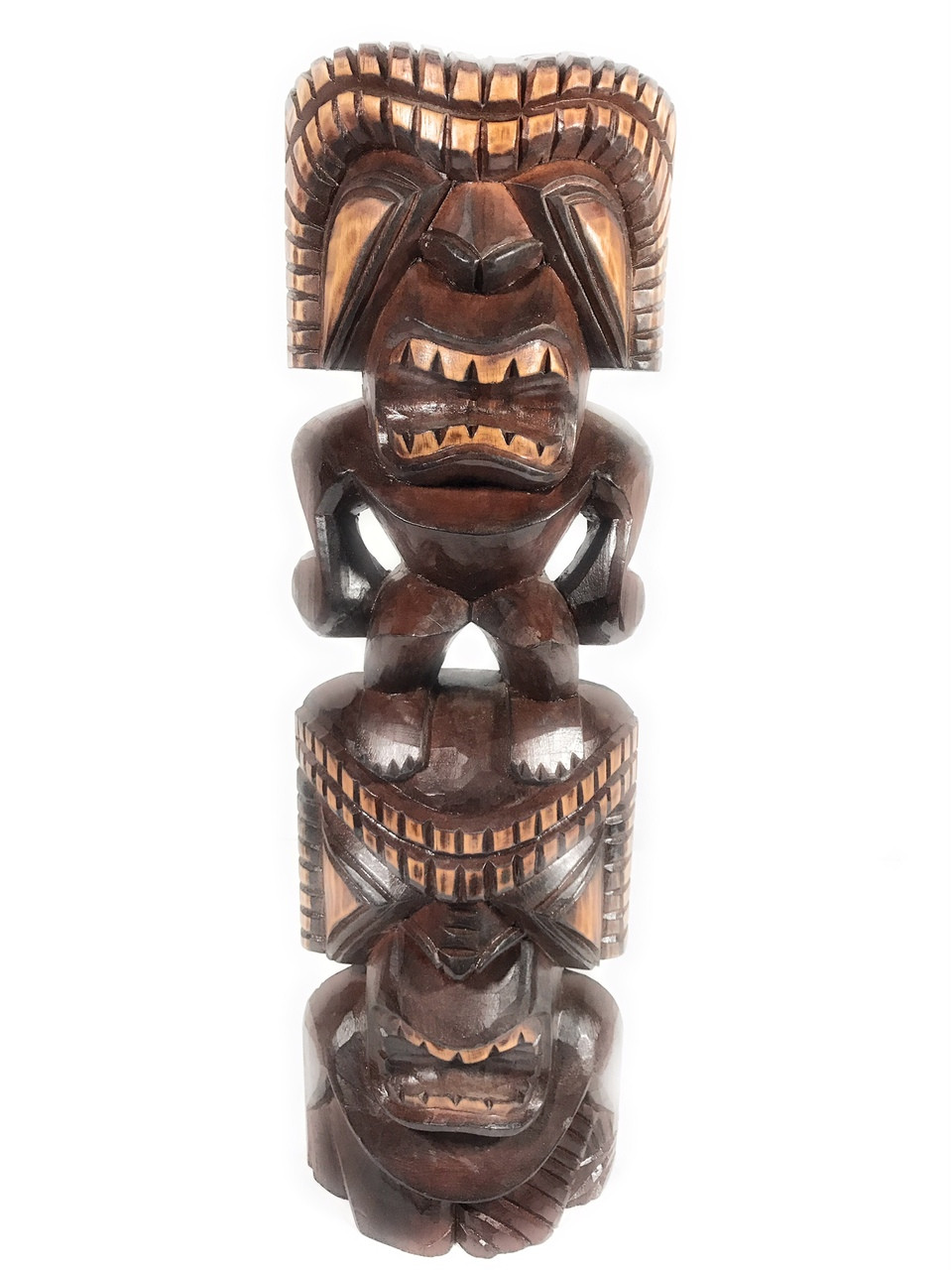 Tiki Ku And Kane Statue 24 inch - Strength & Learning | #skn1600860