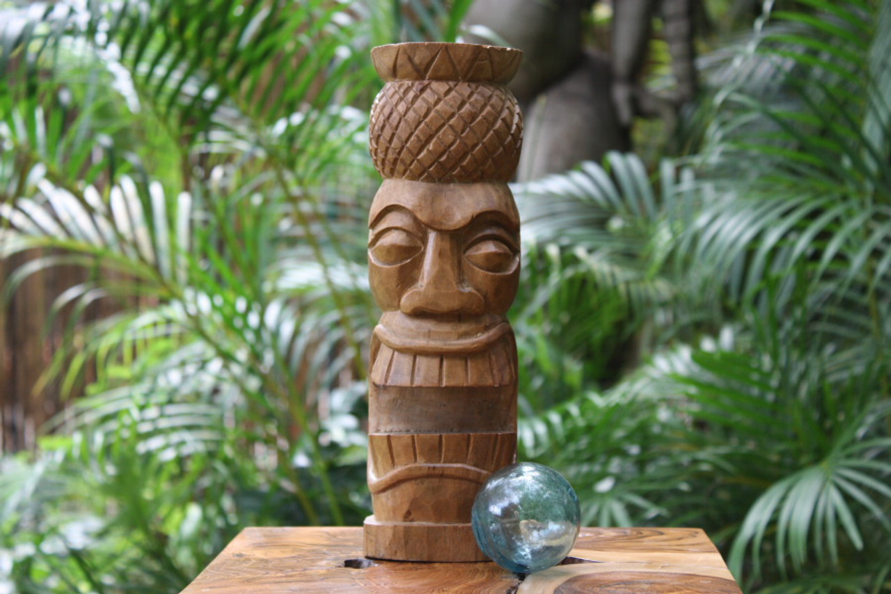 Pineapple Tiki Totem 12